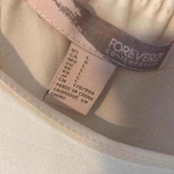 Cream Tank Top - Picture 3 of 3